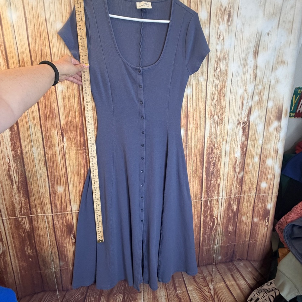 Universal Thread Women’s Ribbed Button Front Midi… - image 8